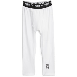 PUMA Hoops Team 3/4 Funktionshose Herren 02 - PUMA white S