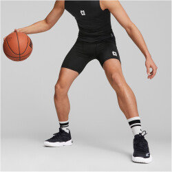 PUMA Hoops Team kurze Funktionshose Herren 01 - PUMA black S