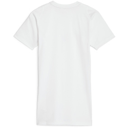 PUMA Hoops Team Baselayer kurzarm Funktionsshirt Herren 02 - PUMA white S