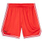 PUMA Hoops Team Game Basketballshorts Herren 04 - PUMA red 3XL