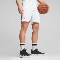 PUMA Hoops Team Game Basketballshorts Herren 02 - PUMA white S