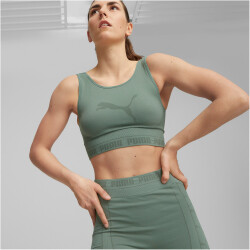 PUMA Evoknit Crop-Top Damen 44 - eucalyptus XS