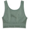 PUMA Evoknit Crop-Top Damen 44 - eucalyptus XS