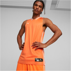 PUMA Hoops Team Game Basketballtrikot Herren 08 - golden poppy S