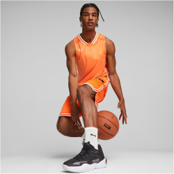 PUMA Hoops Team Game Basketballtrikot Herren 08 - golden poppy M