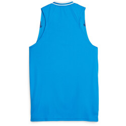 PUMA Hoops Team Game Basketballtrikot Herren 07 - electric blue lemonade M