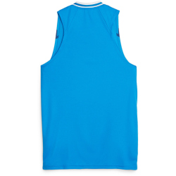 PUMA Hoops Team Game Basketballtrikot Herren 07 - electric blue lemonade L