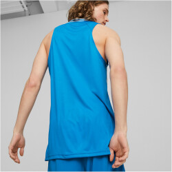PUMA Hoops Team Game Basketballtrikot Herren 07 - electric blue lemonade XXL