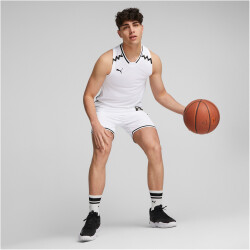PUMA Hoops Team Game Basketballtrikot Herren 02 - PUMA white 3XL