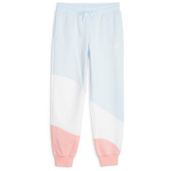 PUMA Power Cat Fleece Jogginghose Damen 69 - icy blue XS