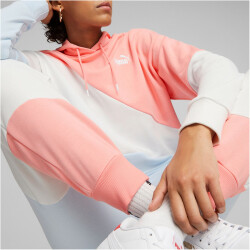 PUMA Power Cat Fleece Jogginghose Damen 69 - icy blue XS