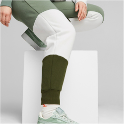 PUMA Power Cat Fleece Jogginghose Damen 44 - eucalyptus XS
