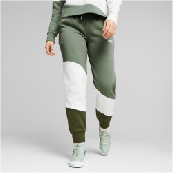 PUMA Power Cat Fleece Jogginghose Damen 44 - eucalyptus L