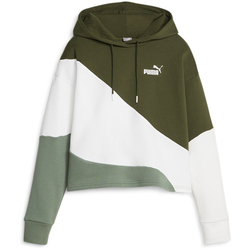 PUMA Power Cat Fleece Hoodie Damen 44 - eucalyptus XS