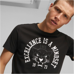 PUMA Blueprint Q3 Graphic Basketball T-Shirt 1 Herren 01 - puma black S