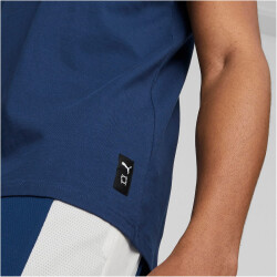 PUMA Blueprint Graphic Basketball T-Shirt 1 Herren 02 - persian blue M
