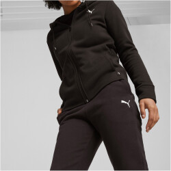 PUMA Classic Hooded Fleece Jogginganzug Damen 01 - puma black S
