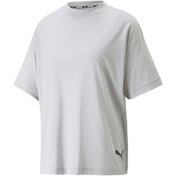 PUMA Arc-hitect T-Shirt Damen 02 - flat light gray XS