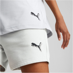 PUMA Arc-hitect T-Shirt Damen 02 - flat light gray XS