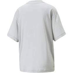 PUMA Arc-hitect T-Shirt Damen 02 - flat light gray XS