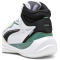 PUMA Playmaker Pro Mid Plus Basketballschuhe 01 - PUMA black/ash gray/eucalyptus/alpine snow 41