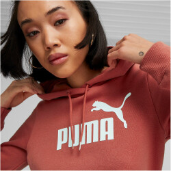PUMA Essentials Logo Fleece Hoodie Damen 29 - astro red M
