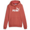 PUMA Essentials Logo Fleece Hoodie Damen 29 - astro red L