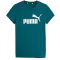 PUMA Essentials Logo T-Shirt Damen 43 - malachite M