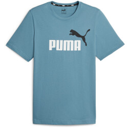 PUMA Ess+ Metallic 2 Col Logo T-Shirt Herren 48 - bold...