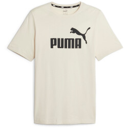 PUMA Essentials Logo T-Shirt Herren 87 - alpine snow S