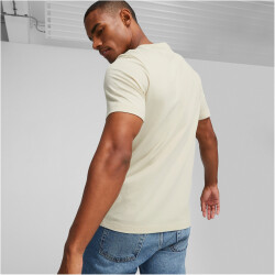 PUMA Essentials Logo T-Shirt Herren 87 - alpine snow S