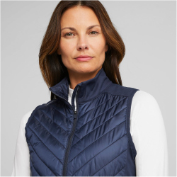 PUMA Frost Quilted Golfweste Damen