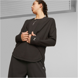 PUMA Studio Unwind Cardigan Sweatjacke Damen