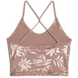 PUMA Studio Ultrabare Print Crop-Top Damen