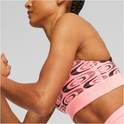 PUMA Retro Glam Strappy Mid Support Sport-BH Damen
