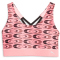 PUMA Retro Glam Strappy Mid Support Sport-BH Damen