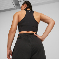 PUMA Fit Move Fashion Longline Mid Support Sport-BH Damen