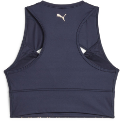 PUMA Fit Move Fashion Longline Mid Support Sport-BH Damen