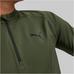 PUMA Train Slim 1/2-Zip langarm Trainingsshirt Herren