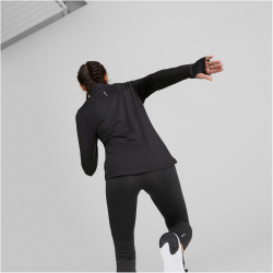 PUMA Run Favorite 1/4-Zip Laufshirt Damen