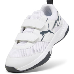 PUMA Varion II V Hallenschuhe mit Klettverschluss Kinder