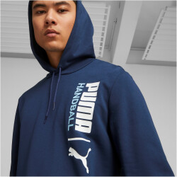 PUMA Handball Hoodie Herren 06 - persian blue S