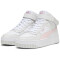 PUMA Carina Street Mid-Top Sneaker Damen 04 - puma white/frosty pink/feather gray 36