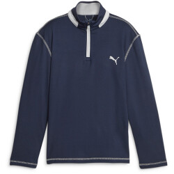 PUMA leichtes 1/4-Zip Sweatshirt Jungen 03 - navy blazer 128