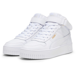 PUMA Carina Street Mid-Top Plateau Sneaker Damen 01 - PUMA white/PUMA white/PUMA gold 37