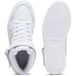 PUMA Carina Street Mid-Top Plateau Sneaker Damen 01 - PUMA white/PUMA white/PUMA gold 37