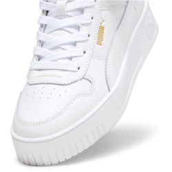PUMA Carina Street Mid-Top Plateau Sneaker Damen 01 - PUMA white/PUMA white/PUMA gold 37