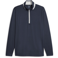 PUMA leichtes 1/4-Zip Golf-Sweatshirt Herren 05 - navy...