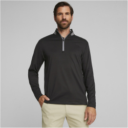 PUMA leichtes 1/4-Zip Golf-Sweatshirt Herren 01 - PUMA...