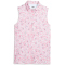 PUMA Mattr Mariposa &auml;rmelloses Golf Poloshirt Damen 01 - strawberry burst/bold blue XS